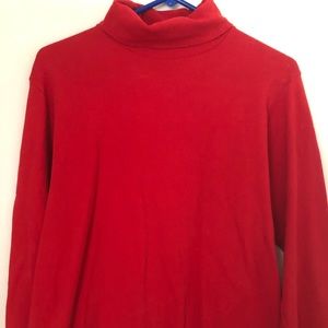 FIRM-Field Manor Red Turtleneck Tee
